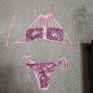 Sequin bikini